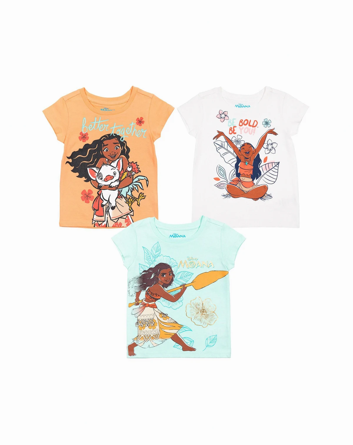 Toddler Girls 3 Pack T-Shirts