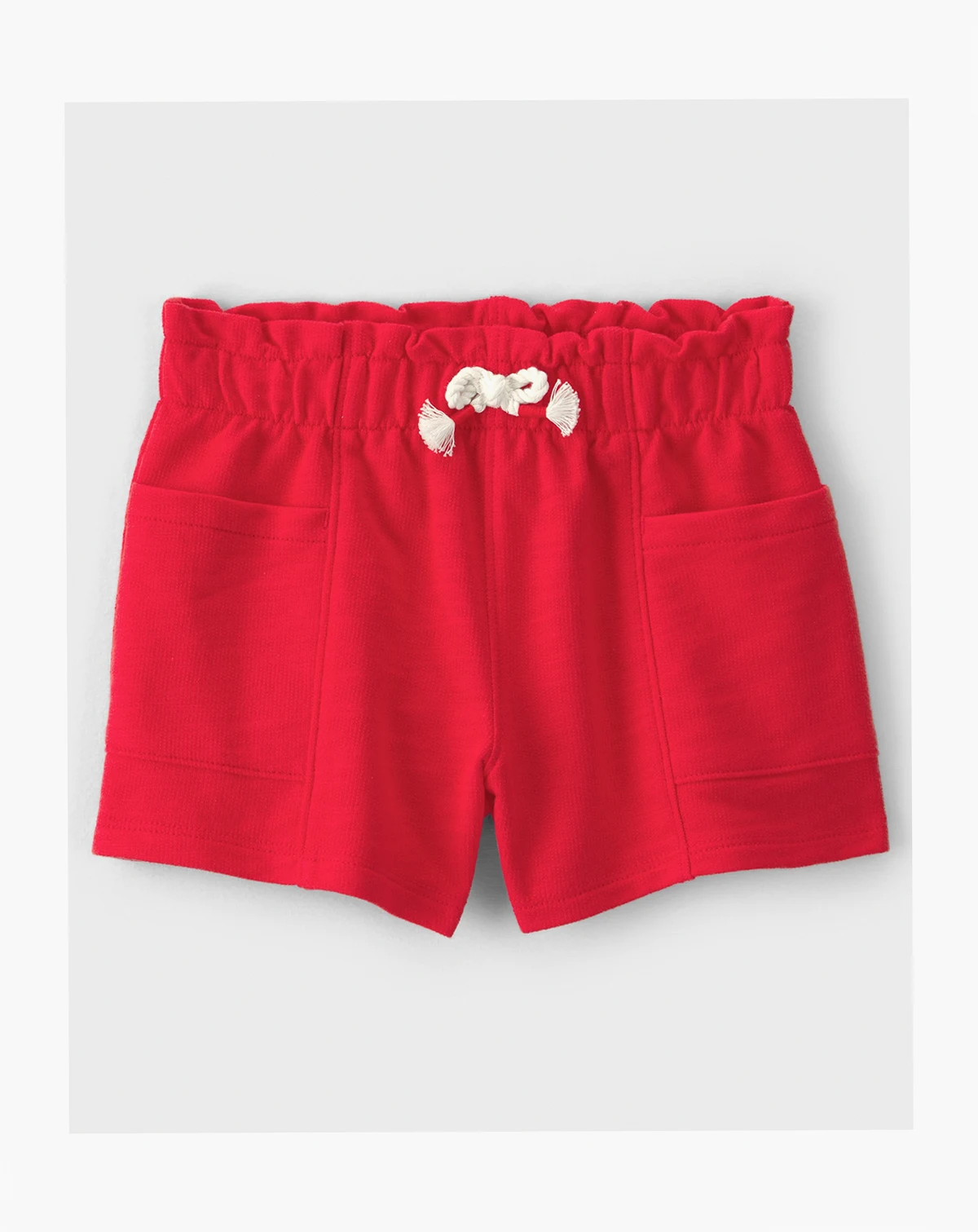 Girls' Toddler 2T-5T French Terry Pull-On Shorts