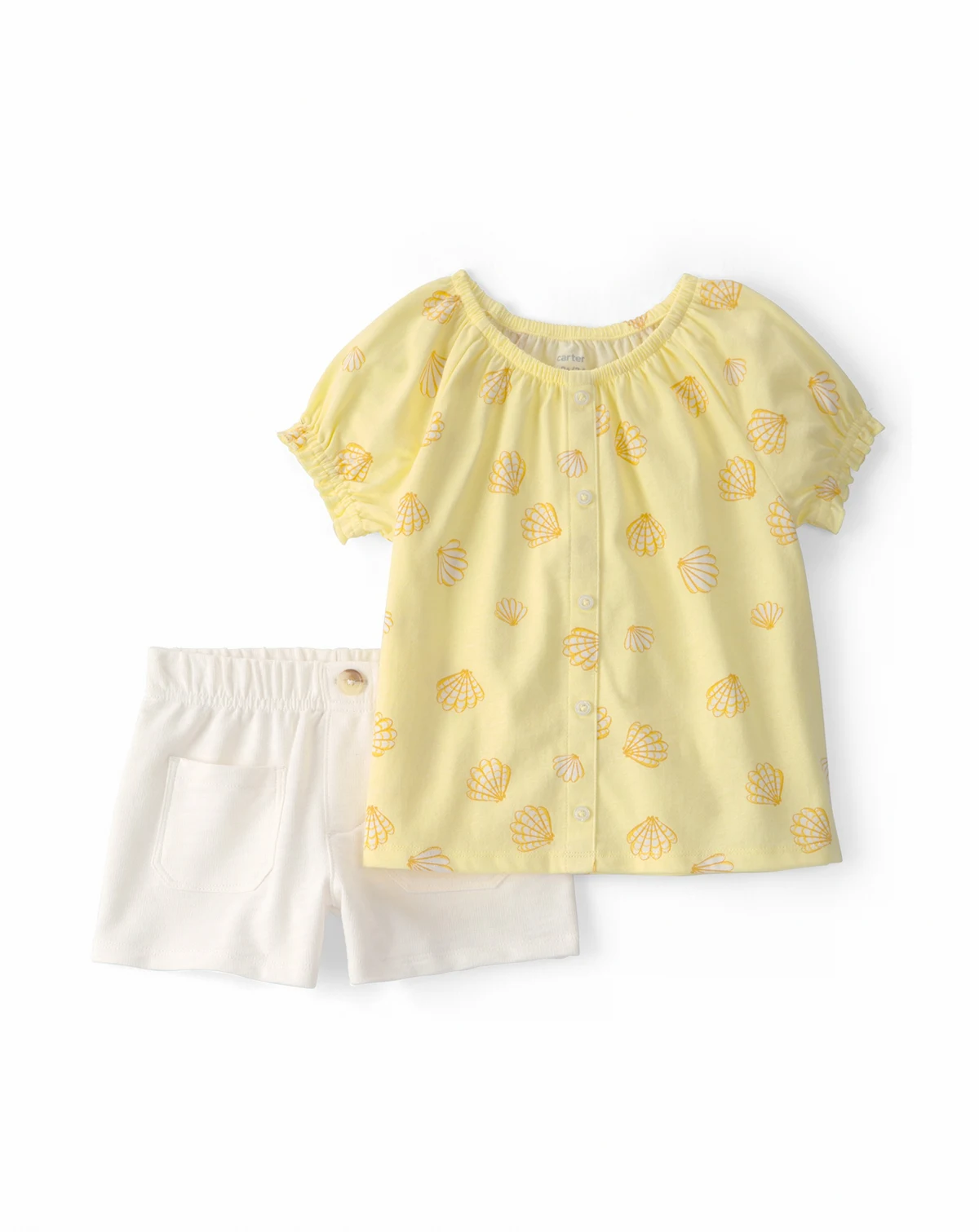 Girls' Toddler 2T-5T  Shell Top & Short, 2-Piece Set