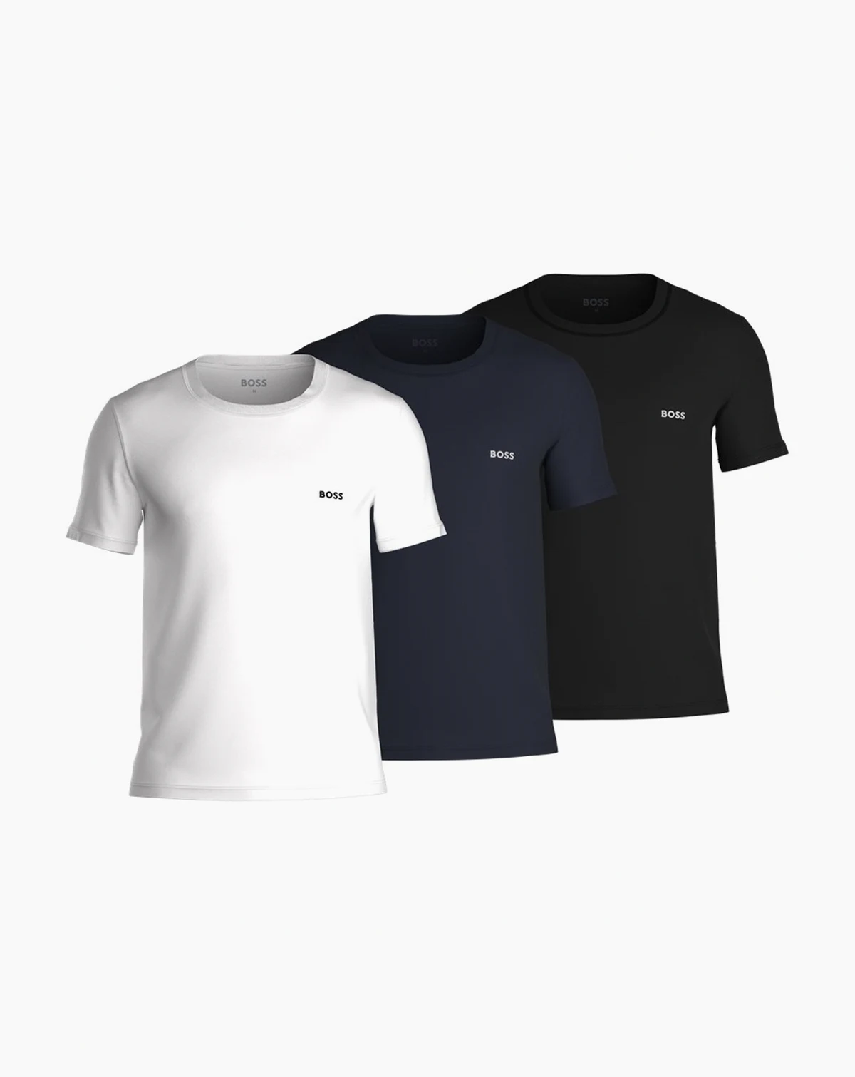 BOSS by Hugo Boss Men's 3-Pack Classic Logo-Print Cotton T-Shirts