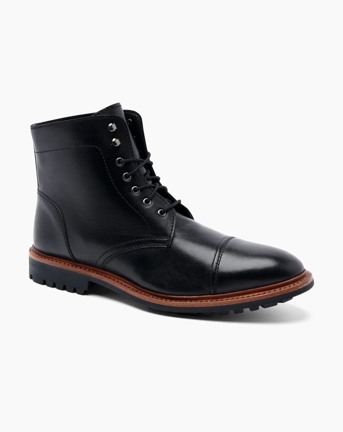 Men's Ranveer Cap-Toe Rugged 6" Lace-Up Boots