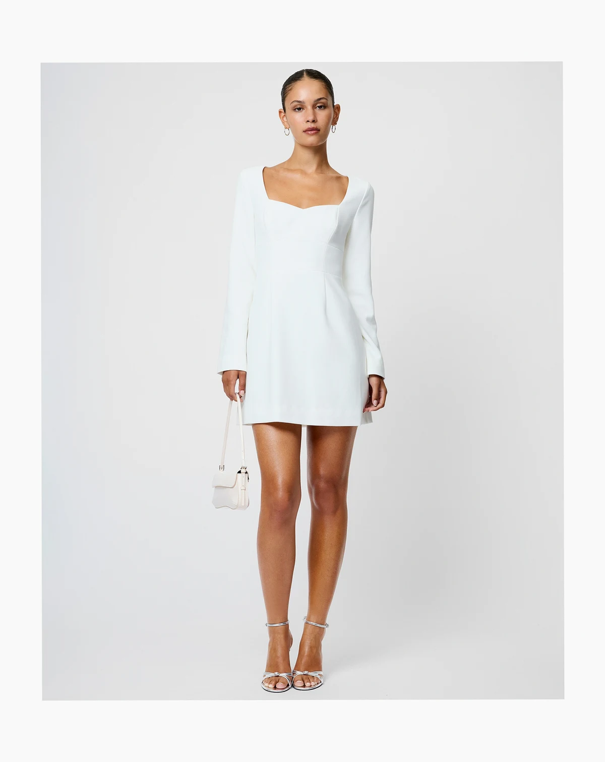 Women's Whisper Sweetheart Neck Mini Dress