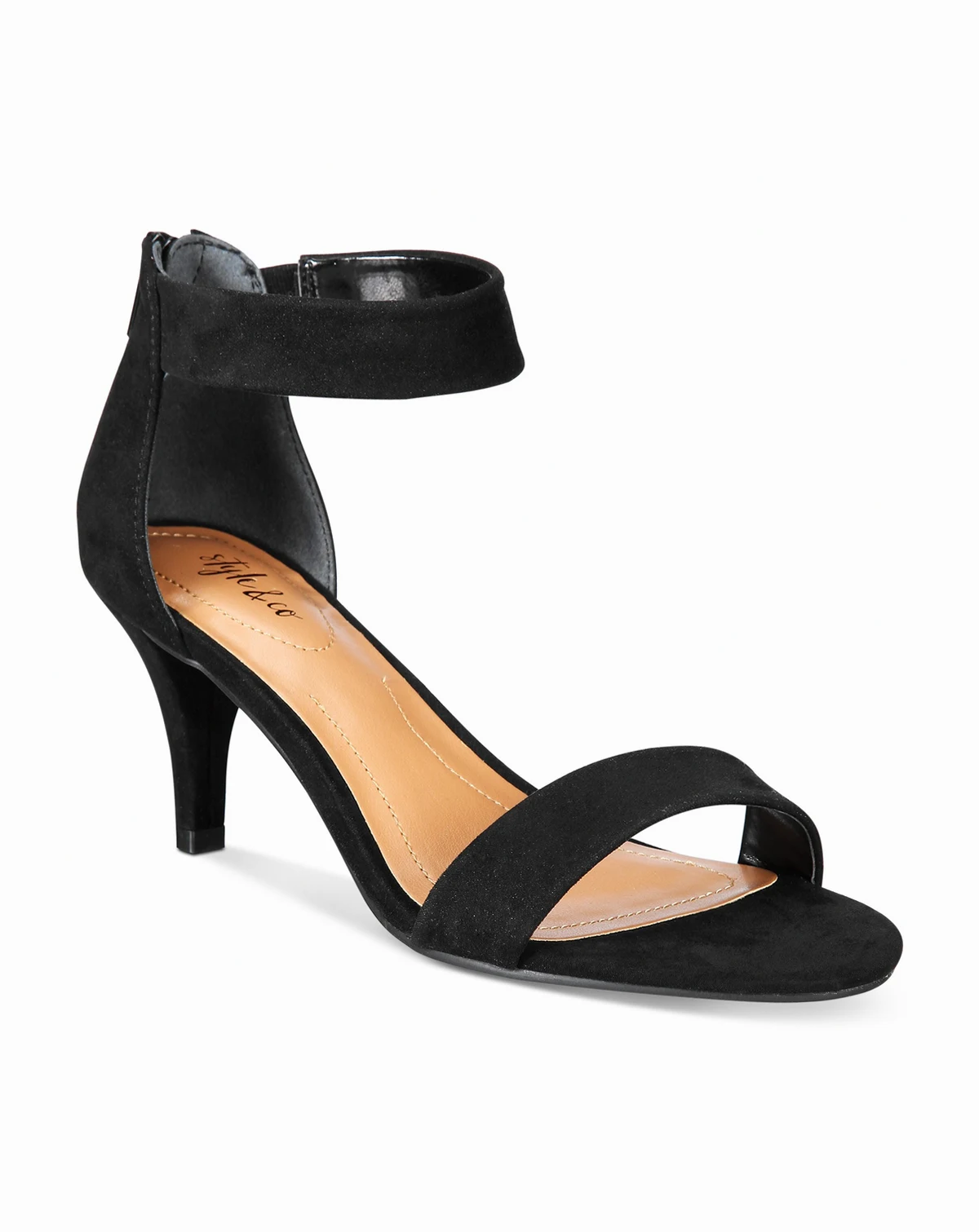Women's Paycee Two-Piece Mid-Heel Dress Sandals, Created for Macy's