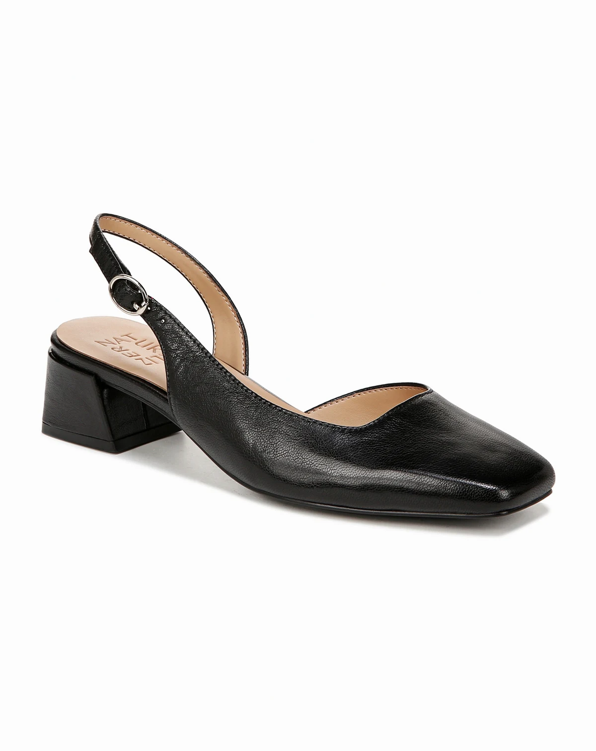 Women's Jayla Mid-Heel Square Toe Slingback Pumps