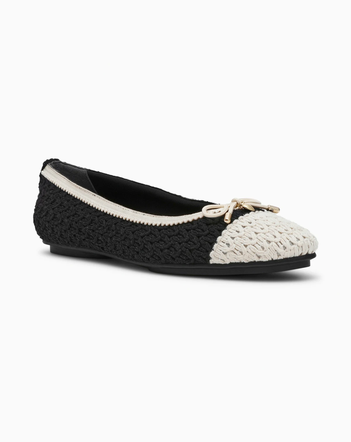 Women's Luci Crochet Cap Toe Ballet Flats