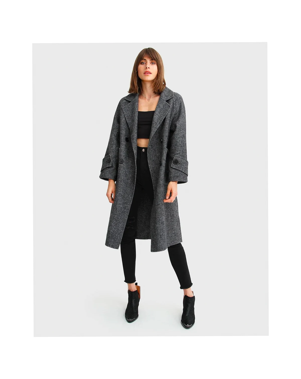 Women's Rumour Has It Oversized Wool Blend Coat
