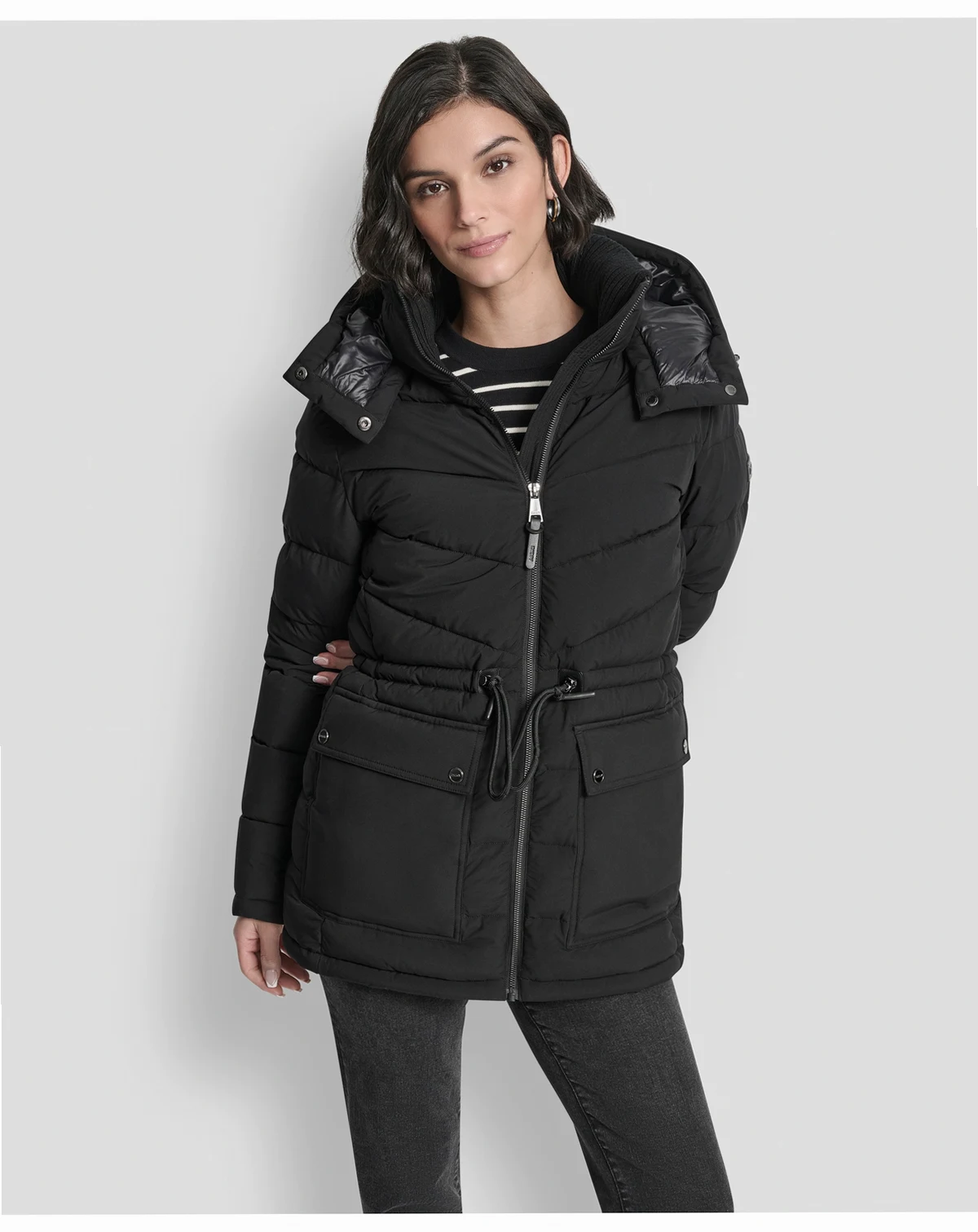 Women's Shine Hooded Anorak Puffer Coat