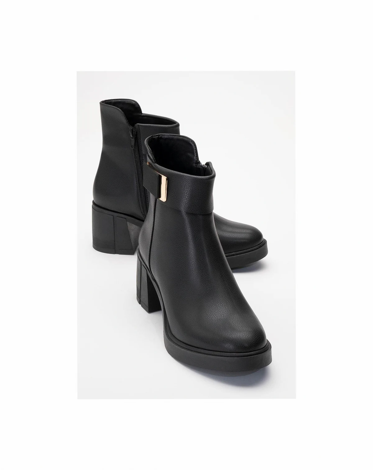 Rashe Block Heel Zip Boot (Women)