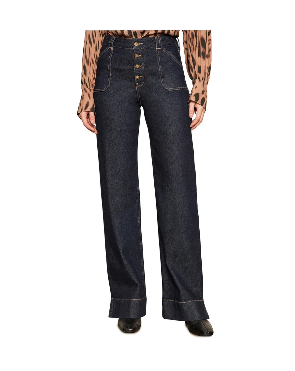Women's Ekara Wide-Leg Slim Jeans