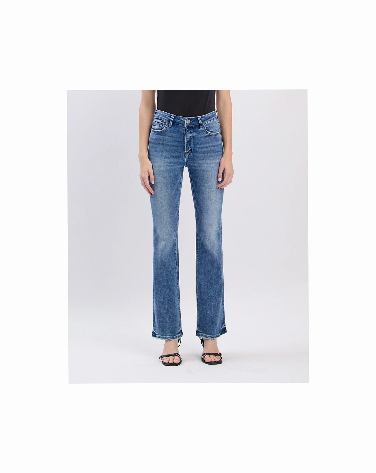 Women's High Rise Bootcut Jeans