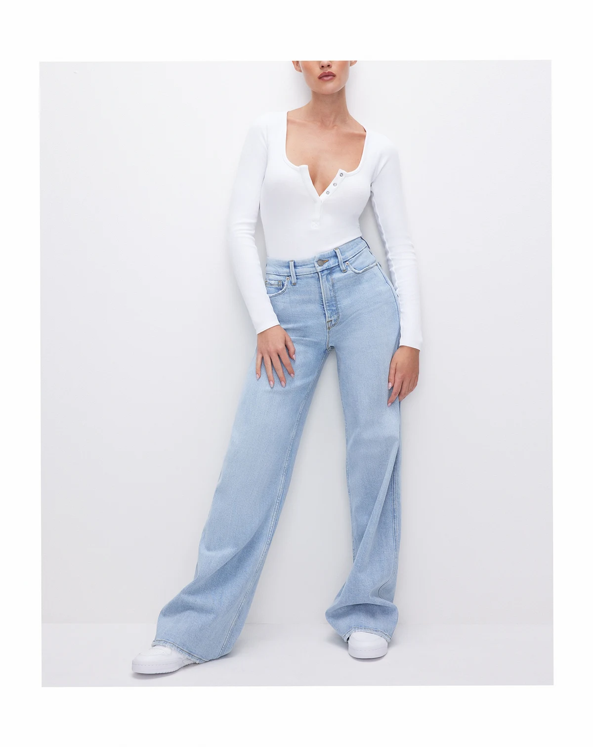 Women's Good Skate High-Rise Wide-Leg Jeans, Regular & Plus Size