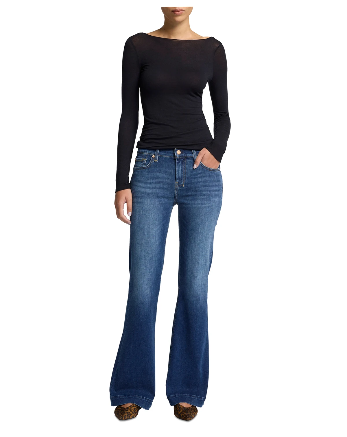 Women's Dojo Tailored Hem Flare Jeans