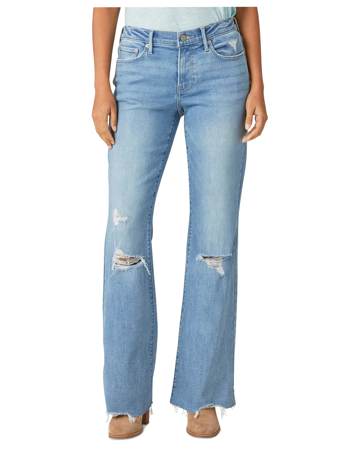 Women's Sweet Flare Stretch Flare-Leg Jeans