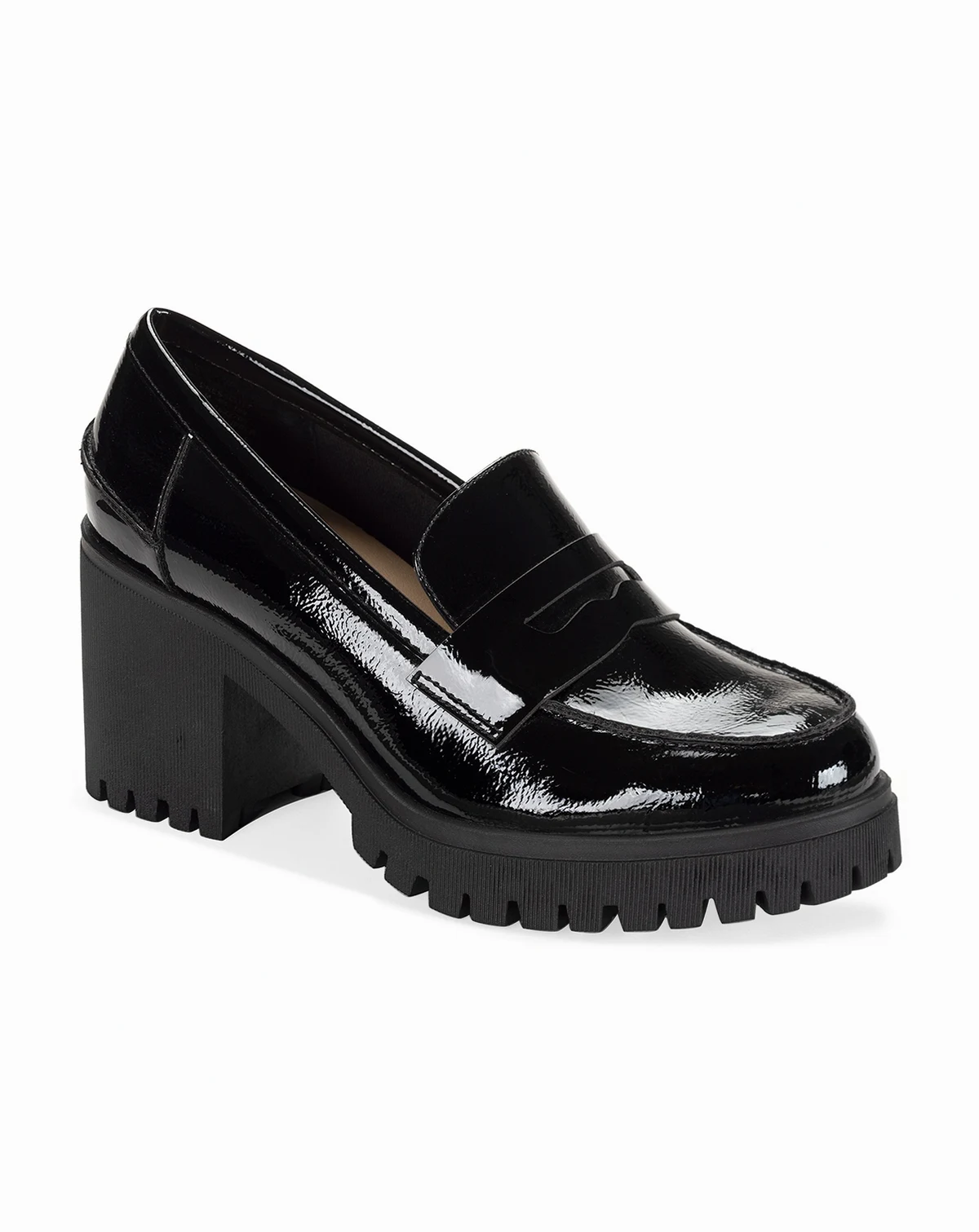 Women's Presscott Round Toe Heeled Loafers, Macy's Exclusive