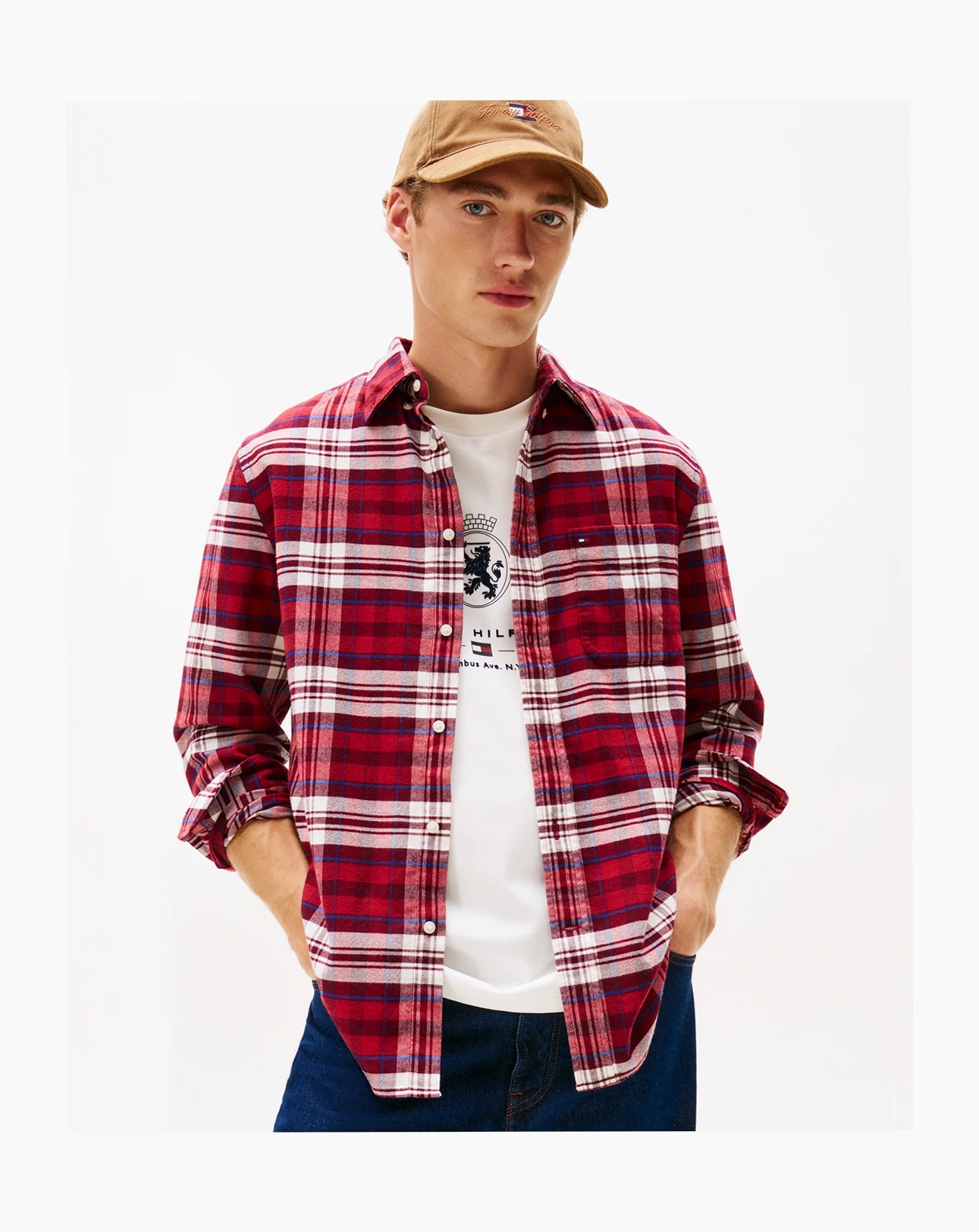 Men's Flannel Tartan Regular Fit Shirt