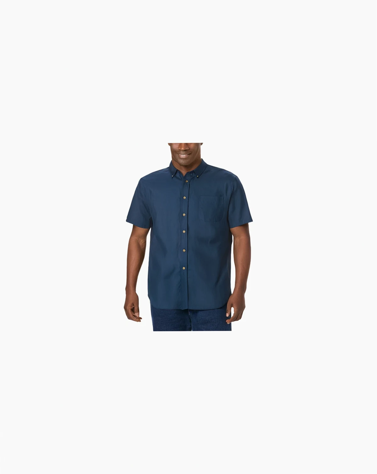 Tall Short Sleeve Wrinkle-Free Sport Shirt