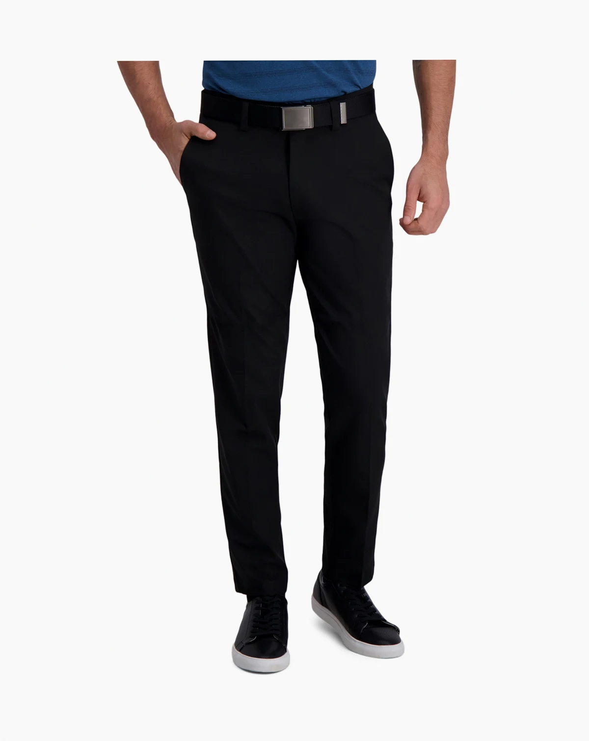 Cool Right Performance Flex Slim Fit Flat Front Pant