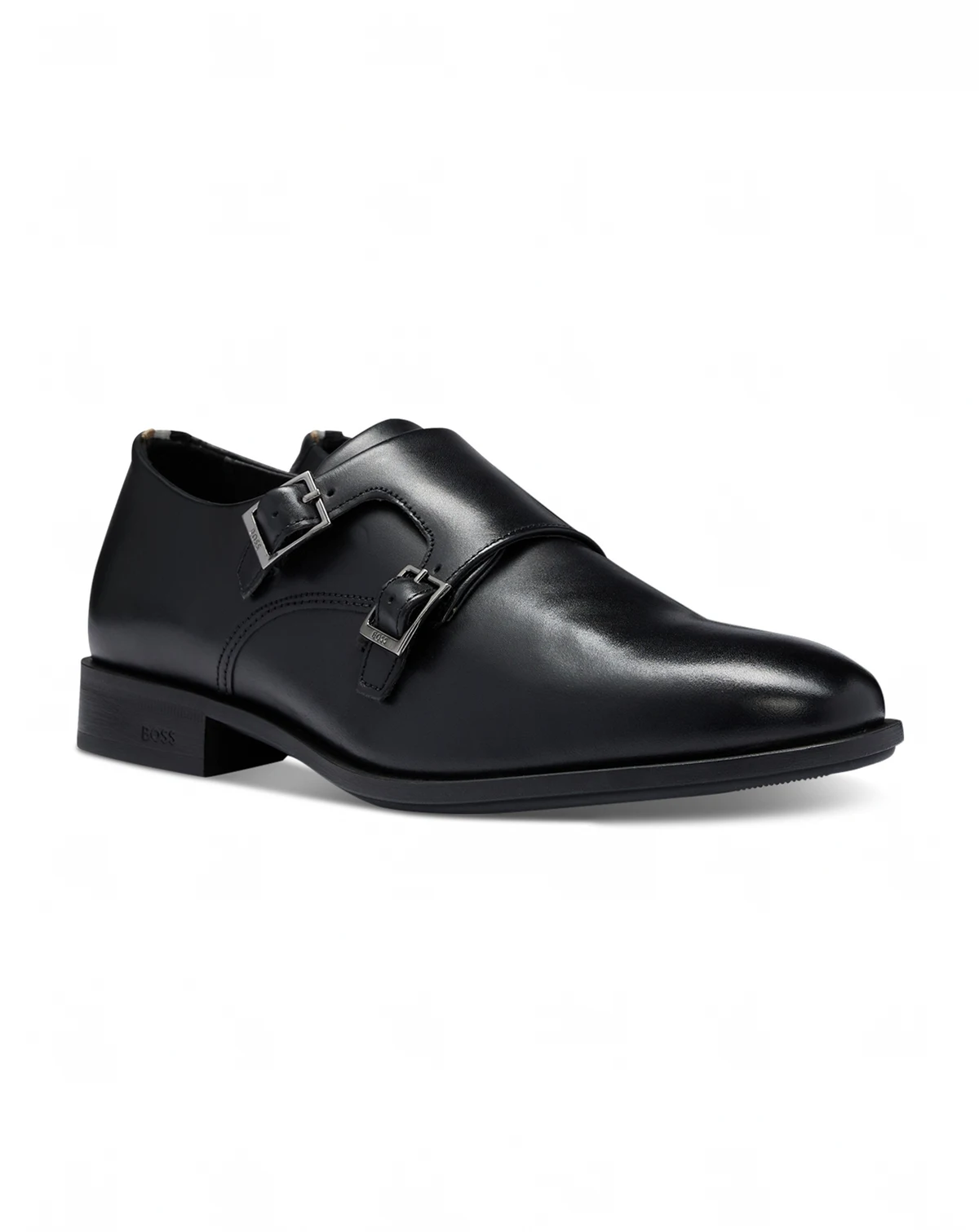 Men's Colby Double-Buckle Monk Strap Dress Shoes