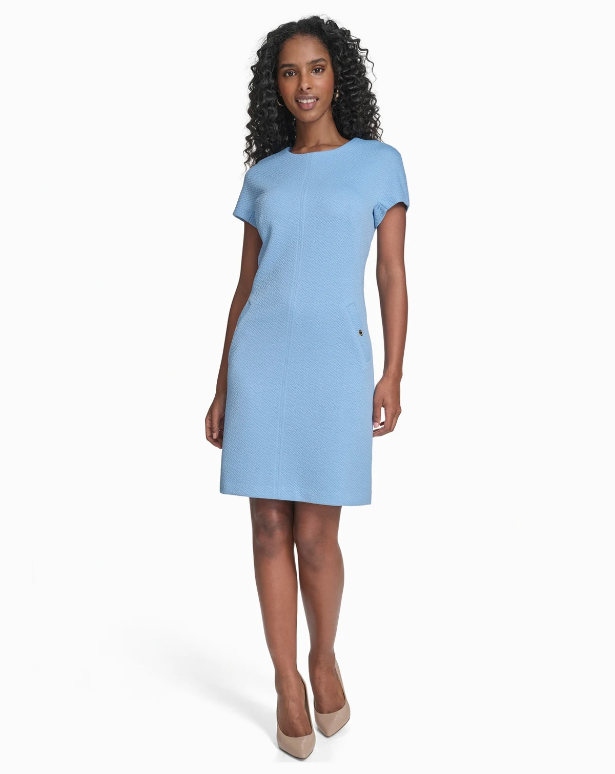 Women's Crewneck A-Line Dress