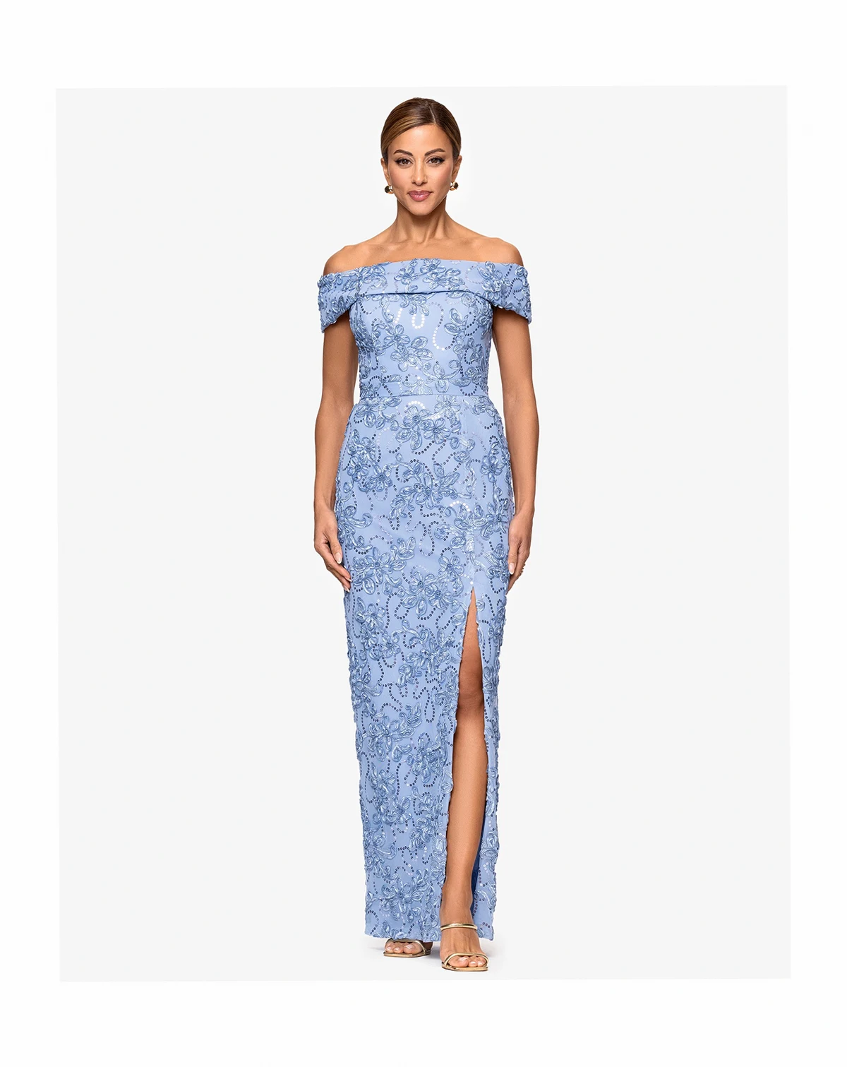 Women's Off-The-Shoulder Long Dress