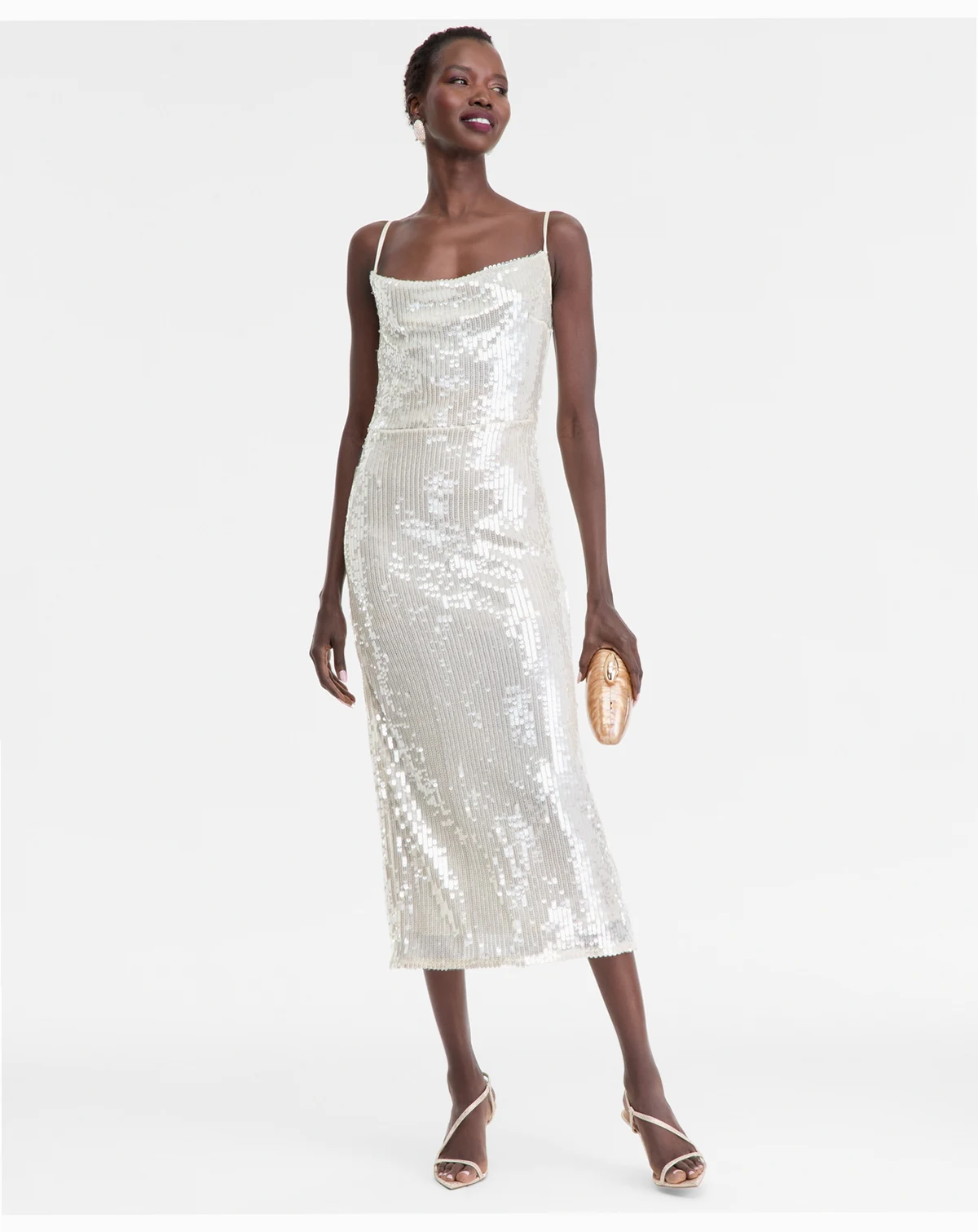 Women's Sleeveless Sequin Dress, Macy's Exclusive