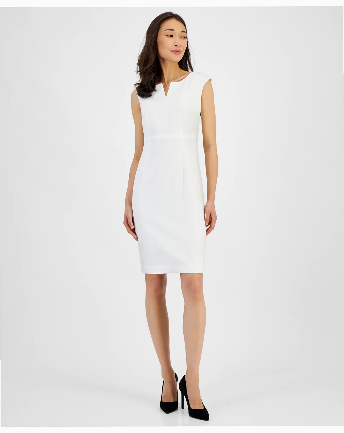 Women's Sleeveless Sheath Dress