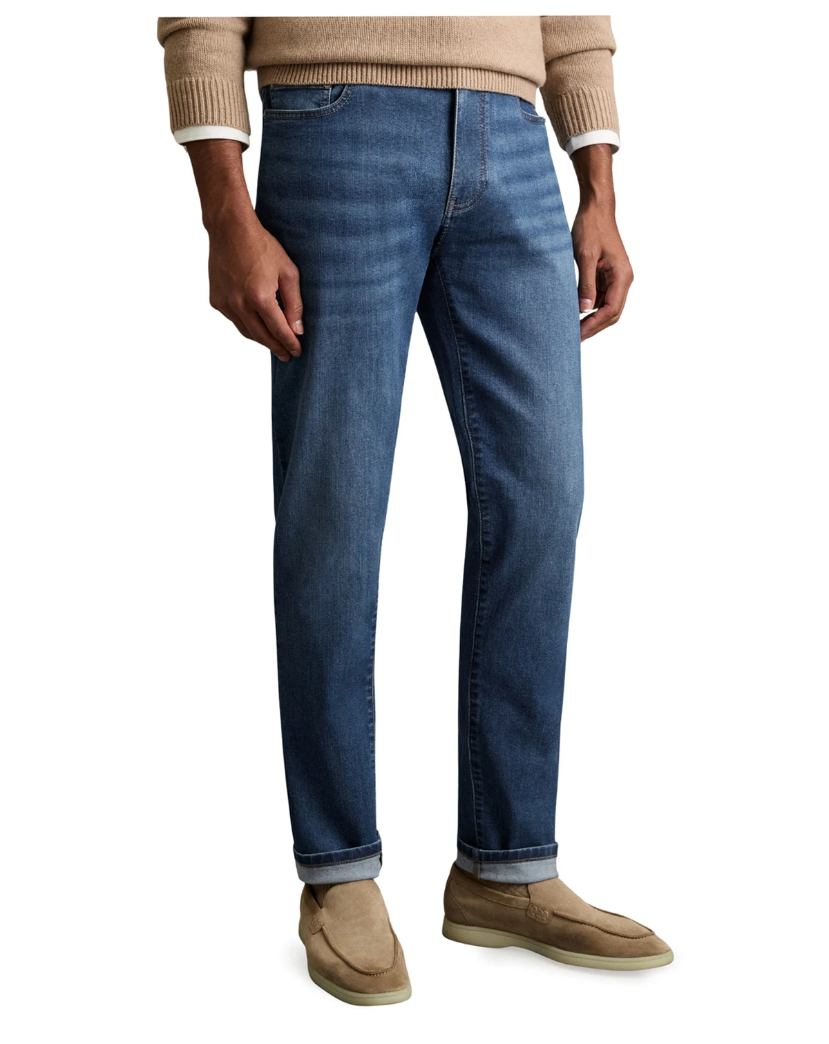 Men's Tapered Slim-Fit Jeans