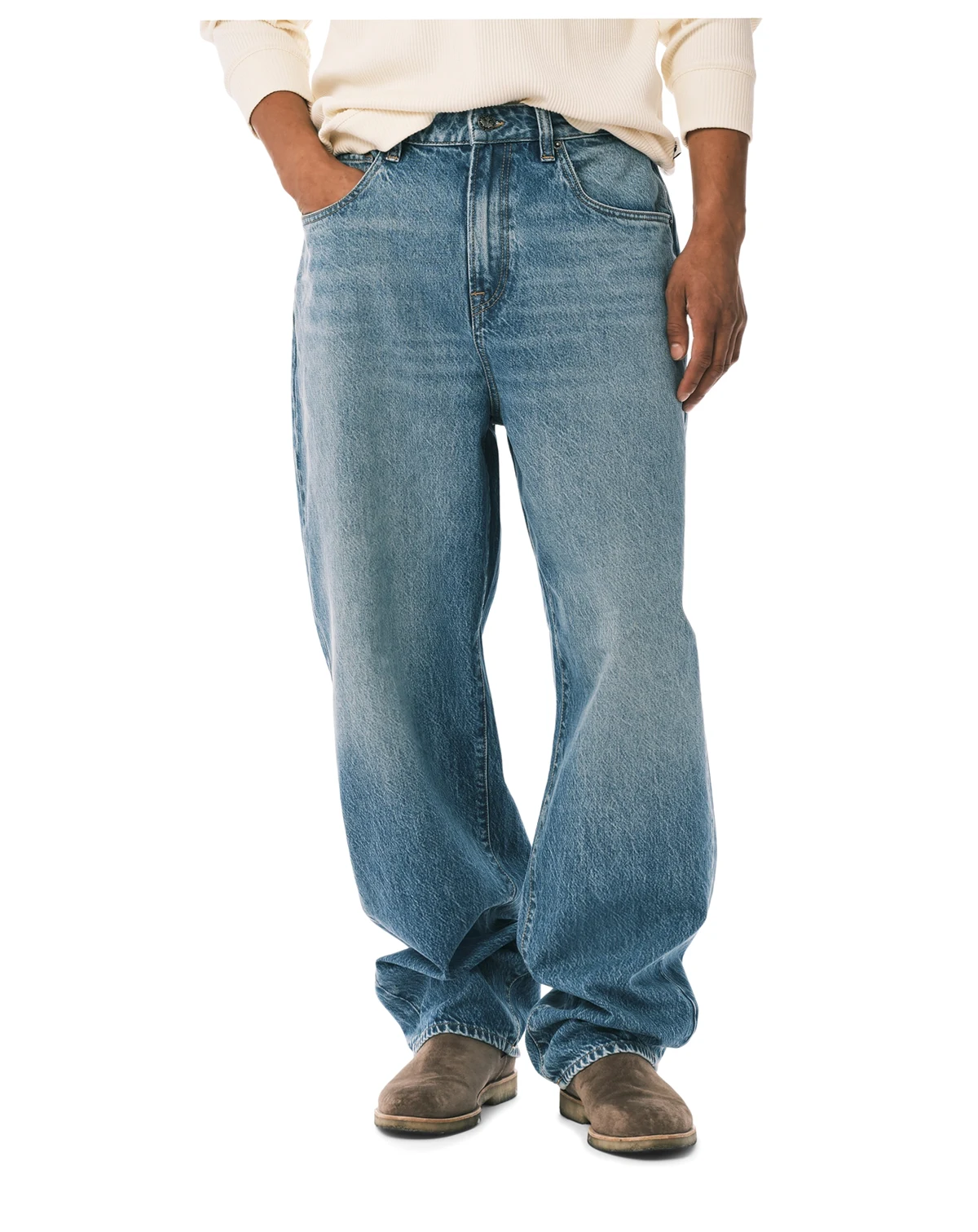 Men's Baggy-Fit Jeans