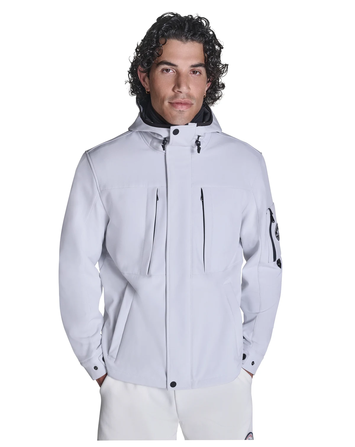 Men's Hooded Soft Shell Jacket