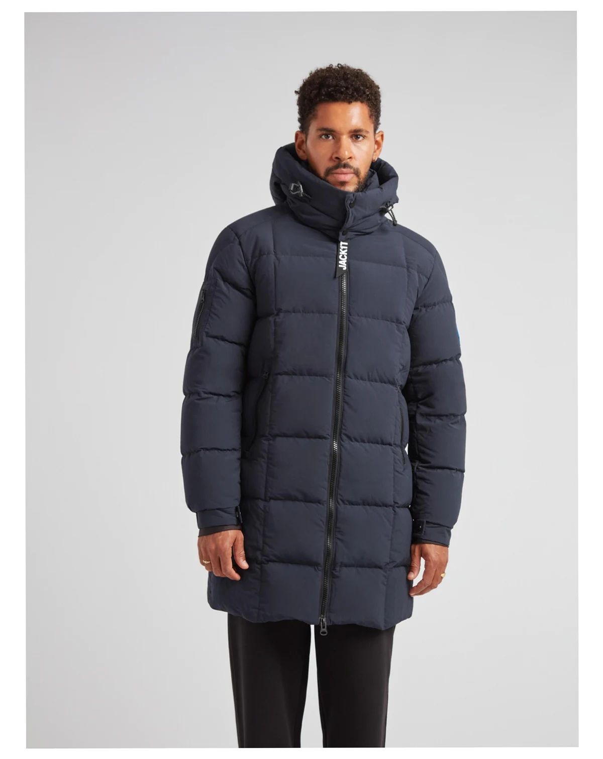 Men's EZ Hooded Boxed Puffer Coat