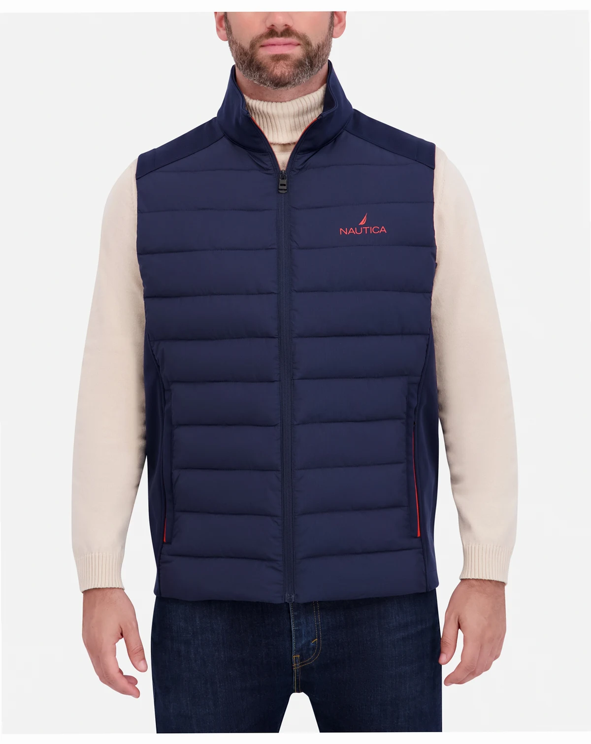 Men's Transitional Mixed Media Vest