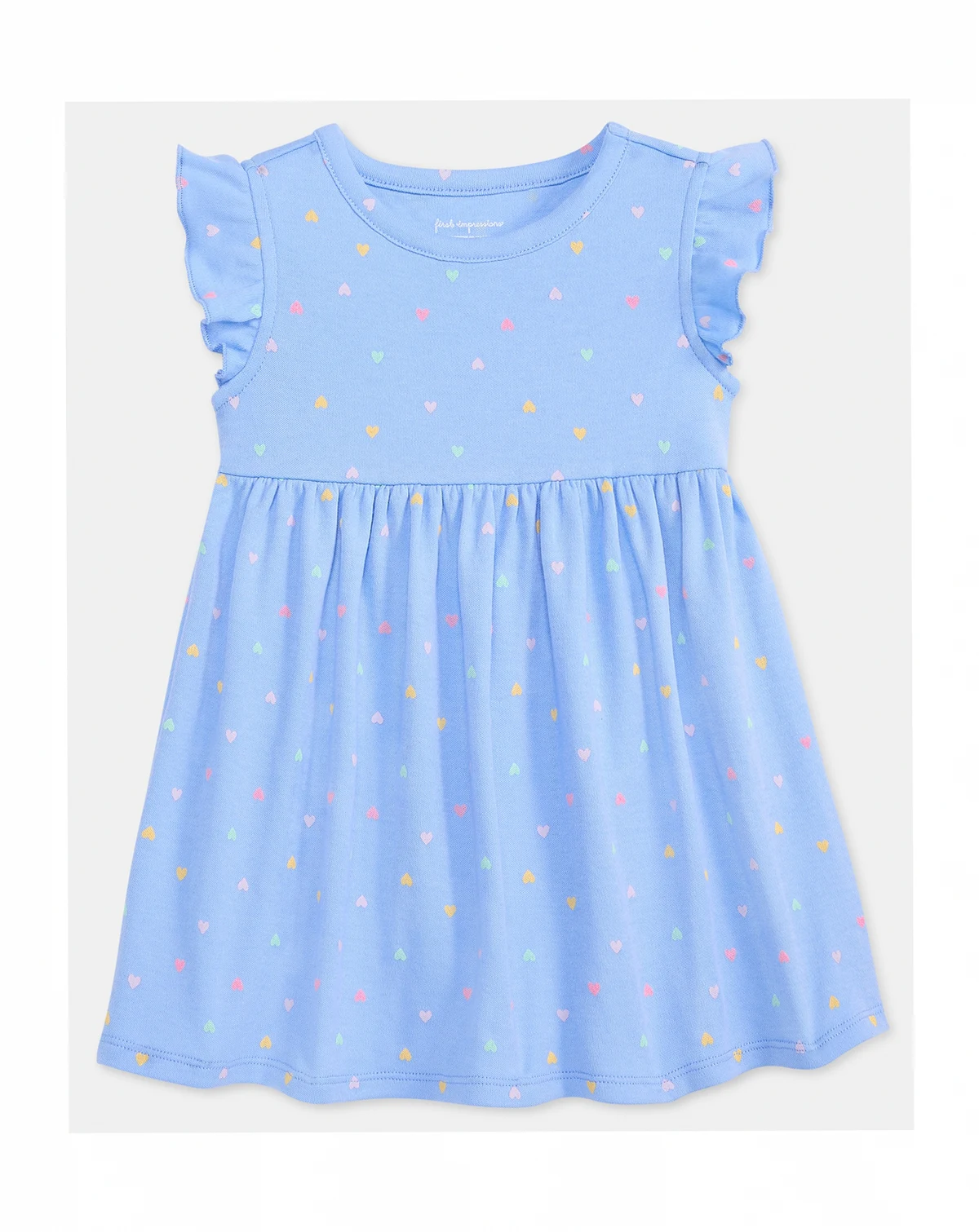 Toddler Girls' 2T-4T Mix and Match Multi-Hearts-Print Dress, Macy's Exclusive