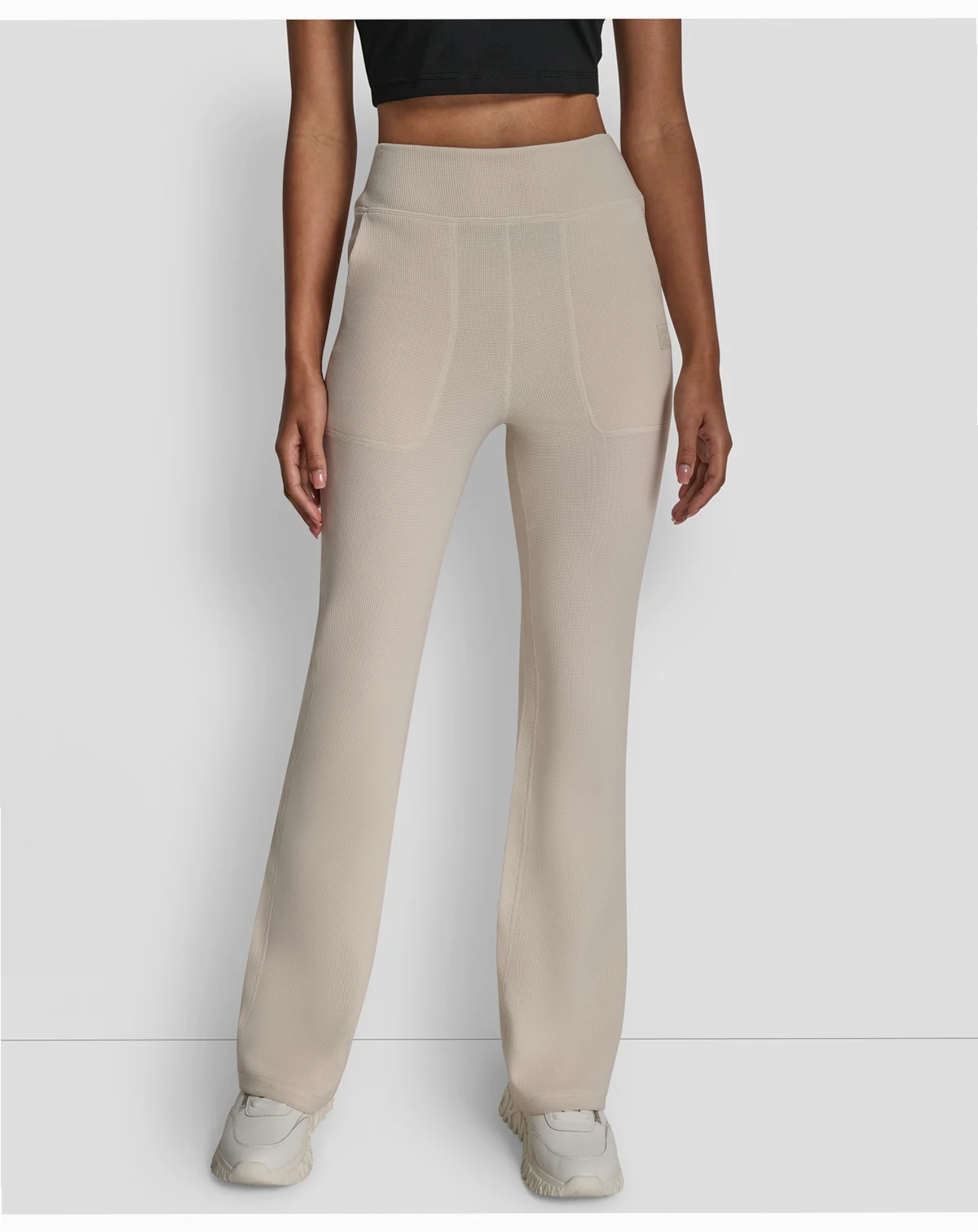 Women's Thermal High Waist Flare Pants