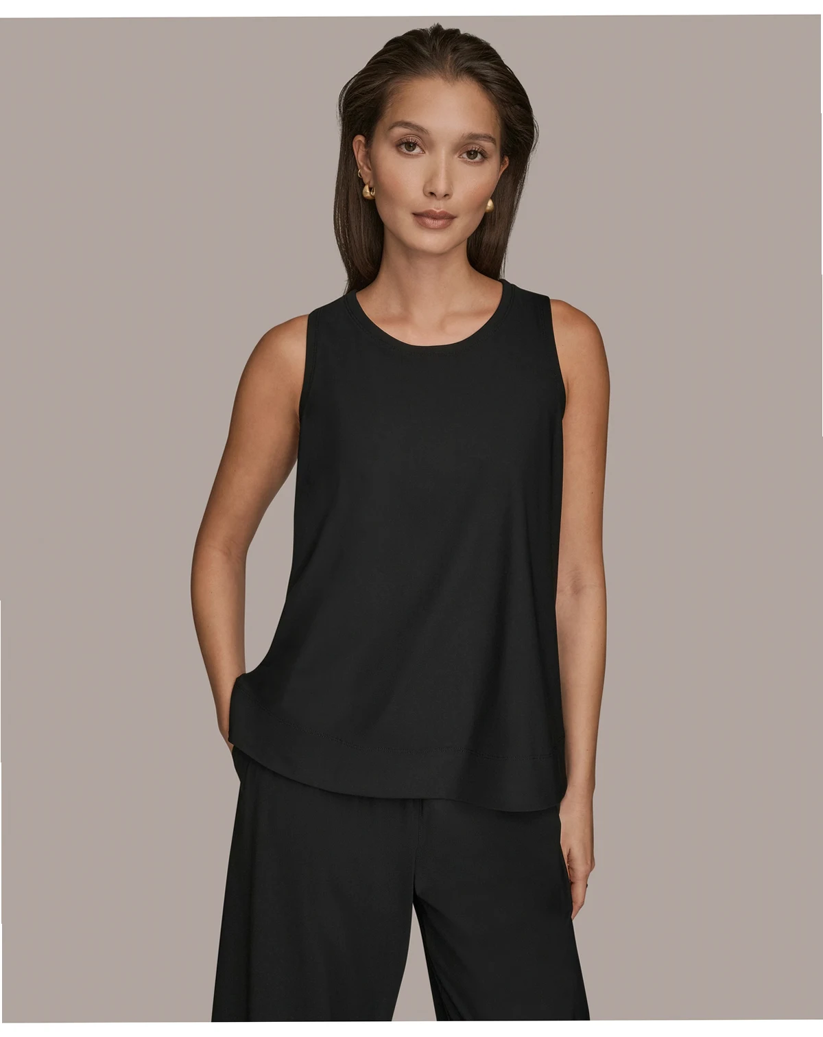 Women's 4-way Stretch Knit Sleeveless Top