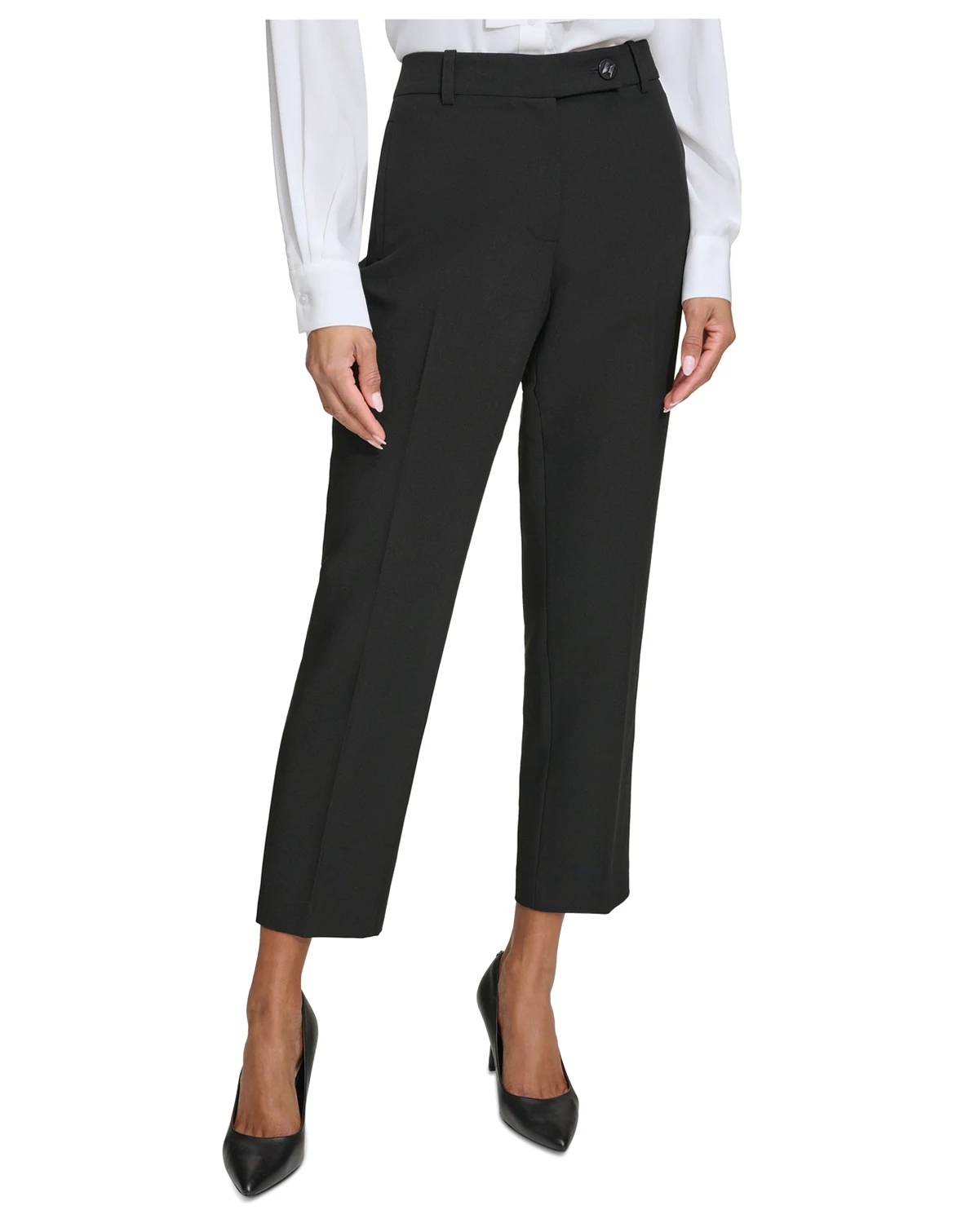 Karl Lagerfeld Women's Slim-Leg Ankle Pants