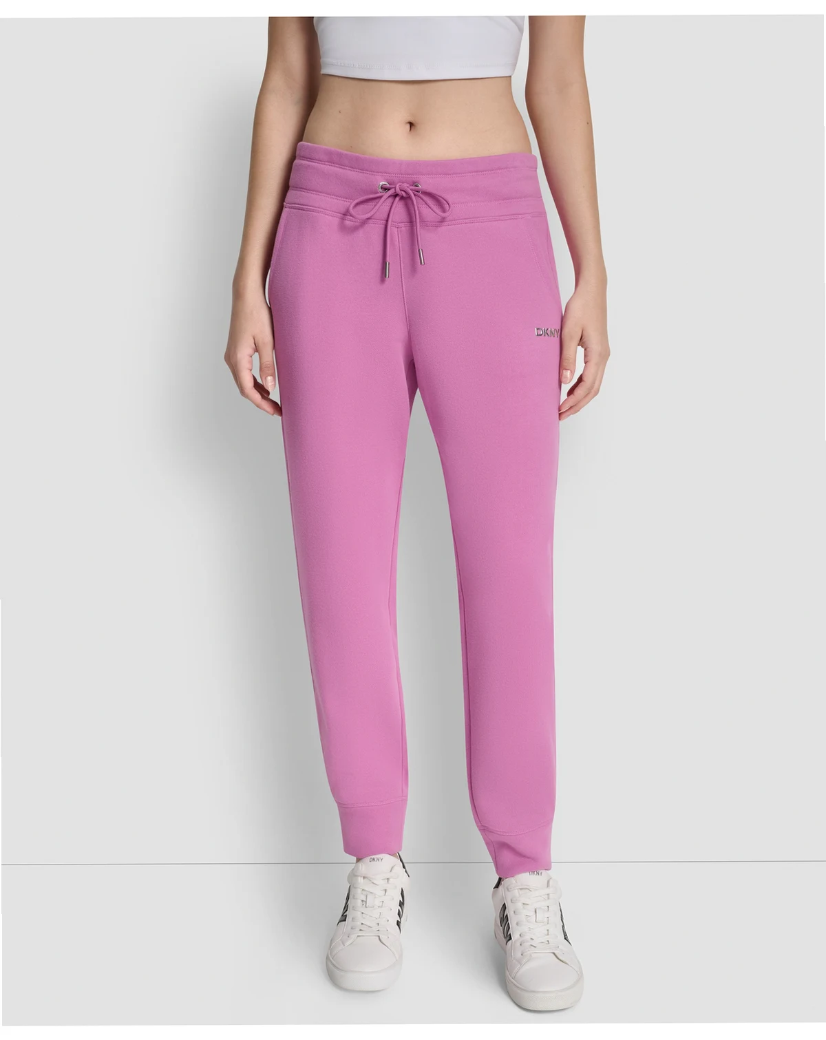 Women's Metallic Bubble Slim Fit Jogger Pants