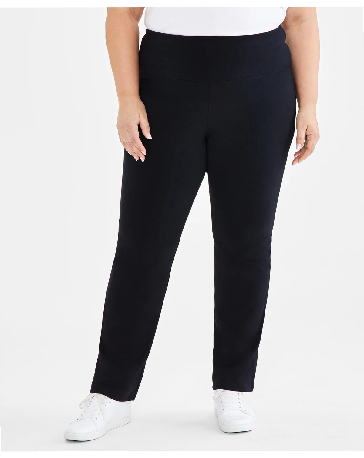 Plus Size High-Rise Bootcut Leggings, Macy's Exclusive