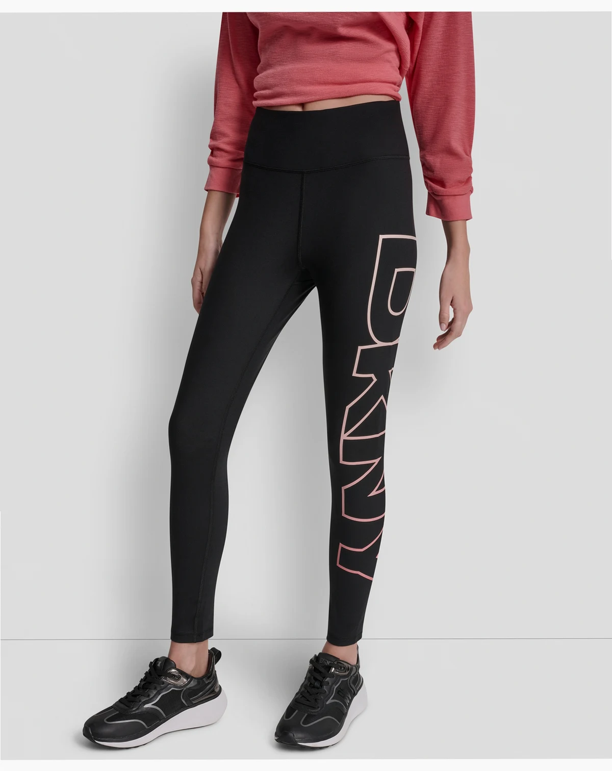 Women’s Ombre Logo High-Waist Tights