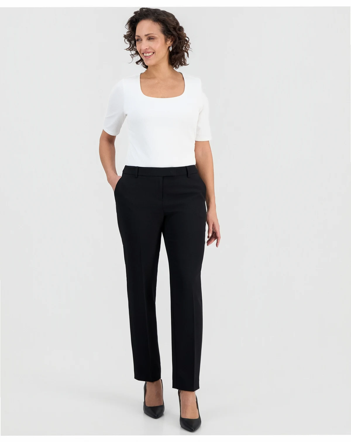 Women's Extended-Tab Straight Pants
