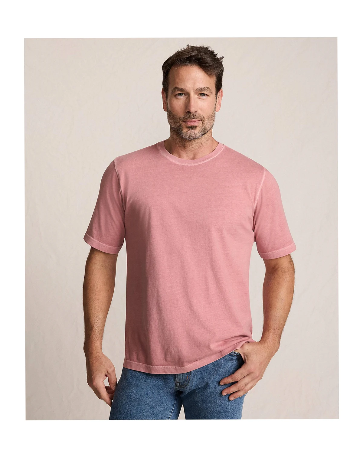Men's Short Sleeve Sun Faded Super T