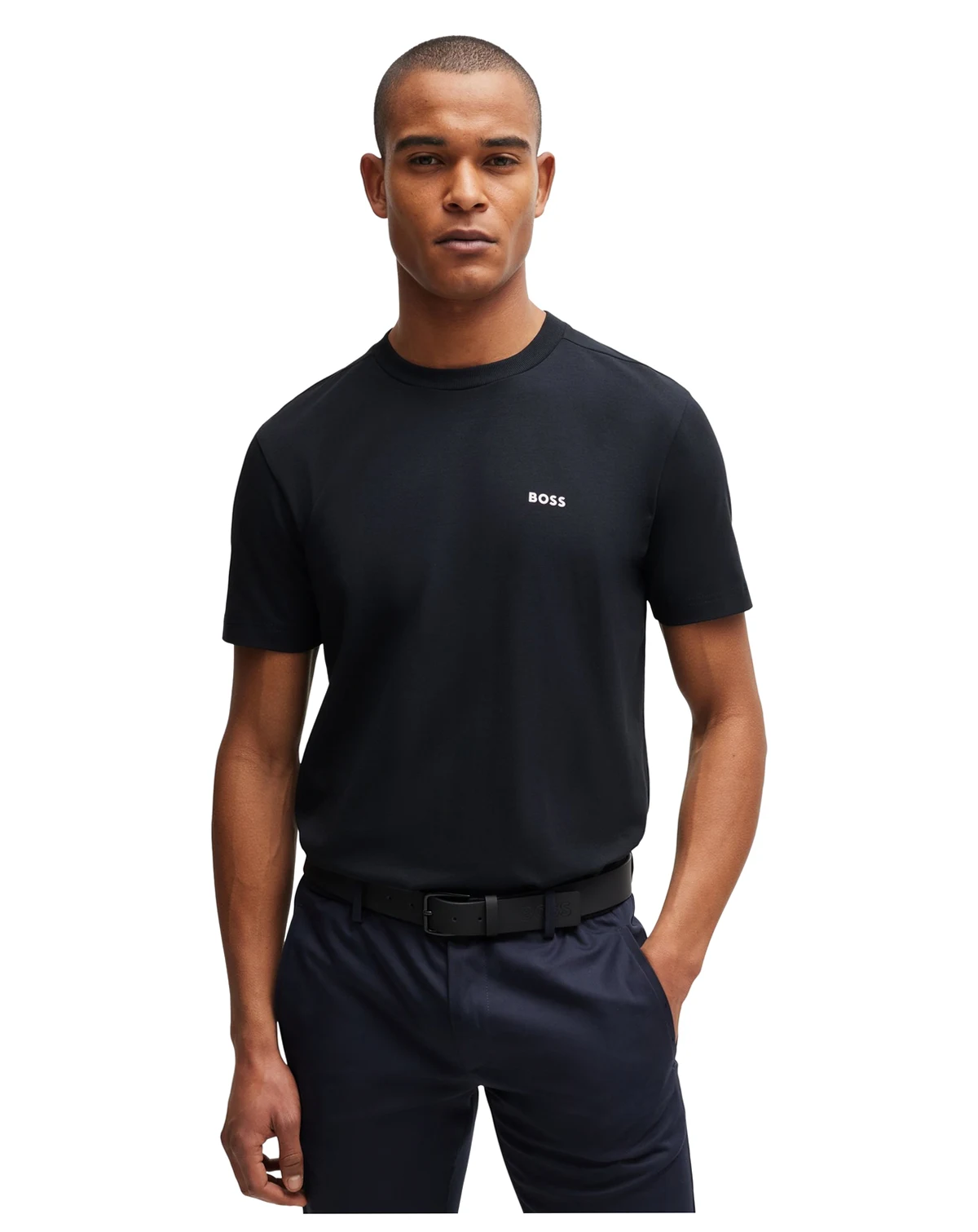 Men's Contrast Logo Regular-Fit T-Shirt