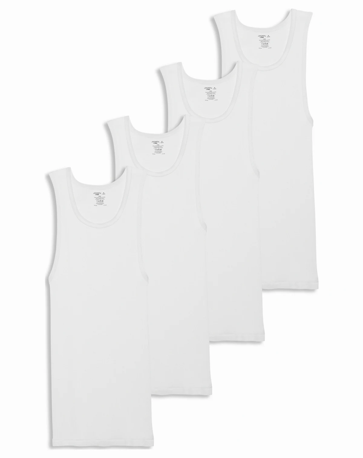 Men's 4-Pack Cotton Tank Tops