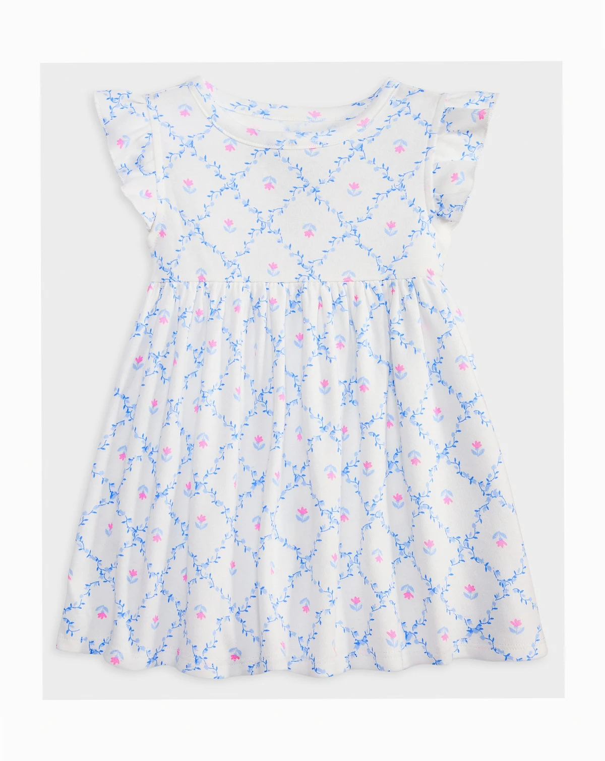 Toddler Girls' 2T-5T Mix and Match Floral-Print Dress, Macy's Exclusive