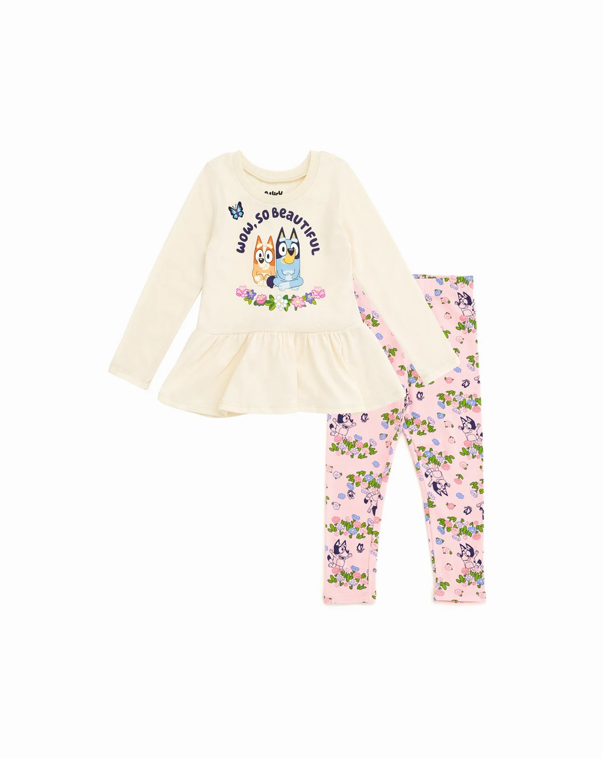 Toddler Girls T-Shirt and Leggings Outfit Set