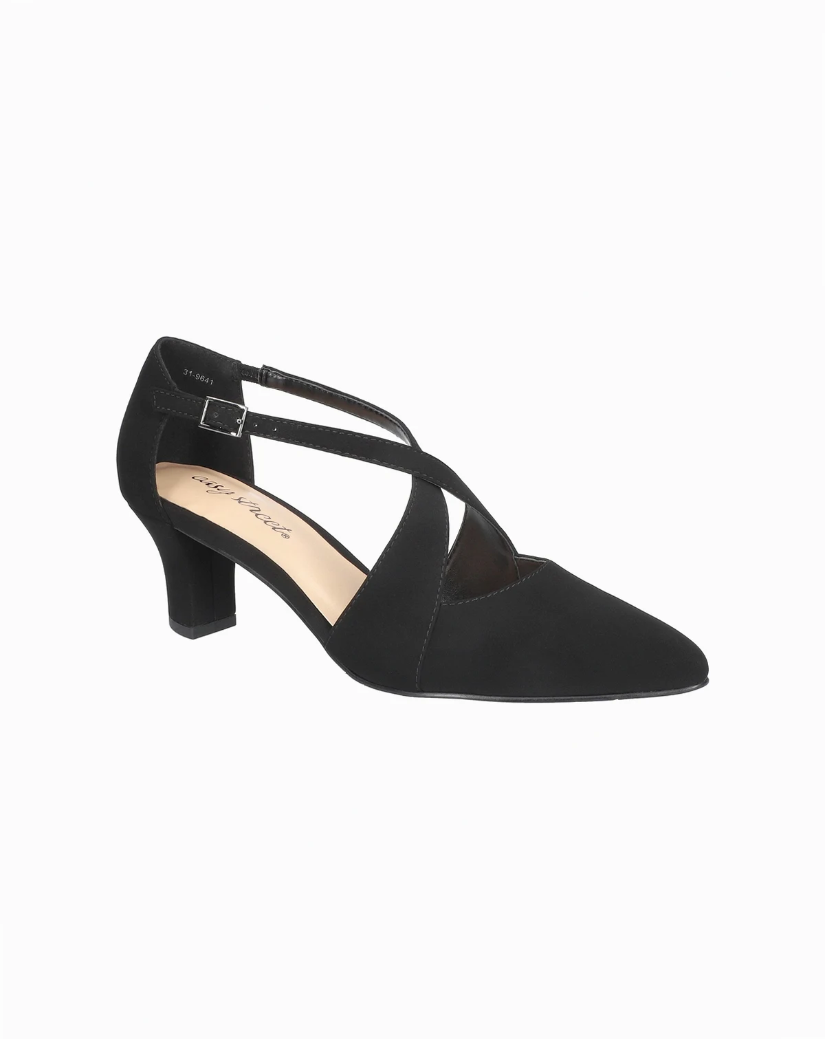 Women's Elegance Cross Strap Front Pumps