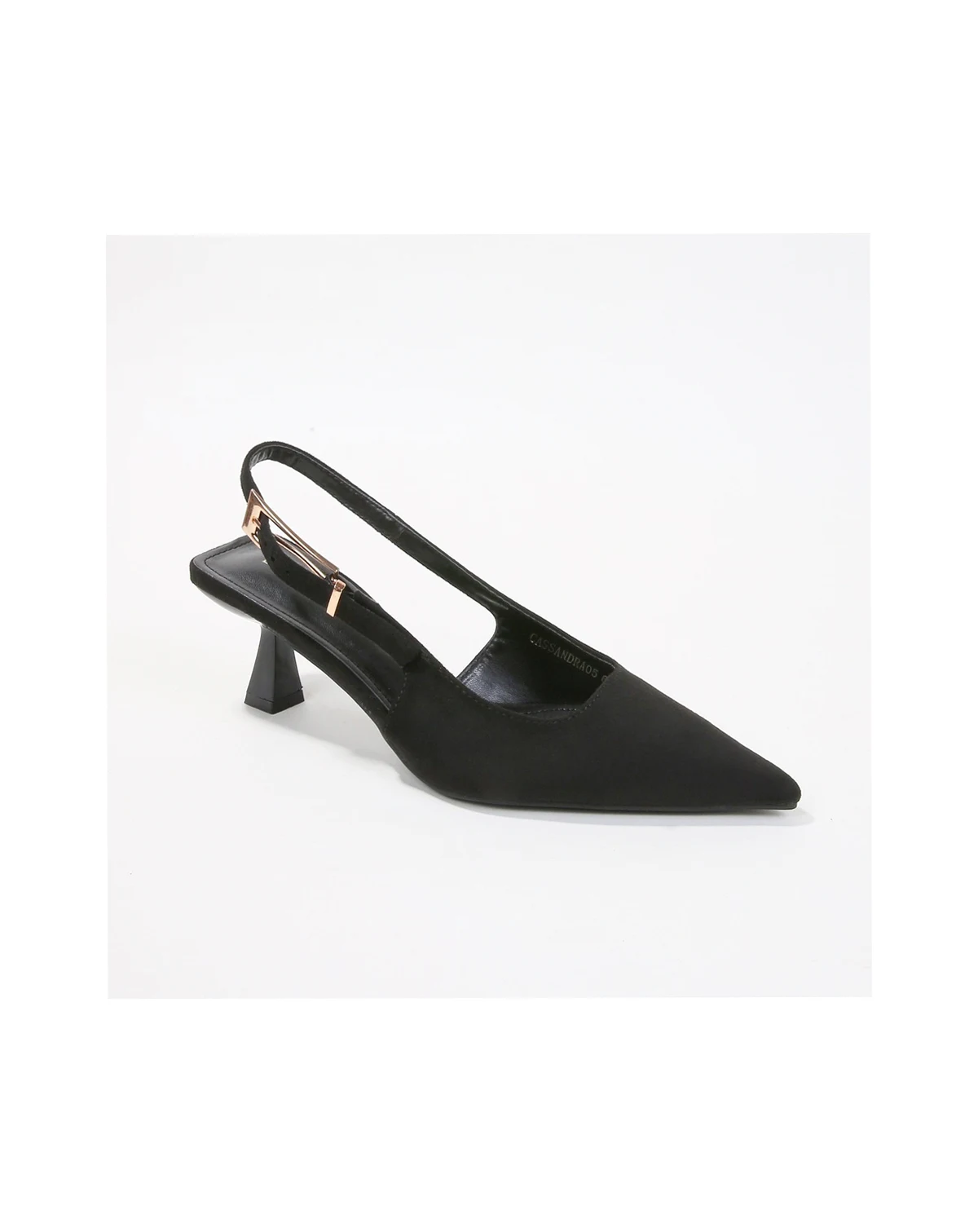 Women's Cassandra Faux Suede Kitten Heels