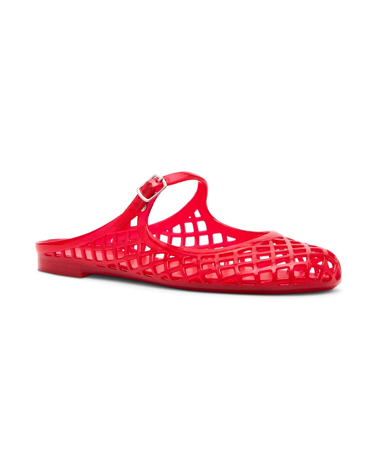 Women's Safron Caged Jelly Mary-Jane Slip-On Flats