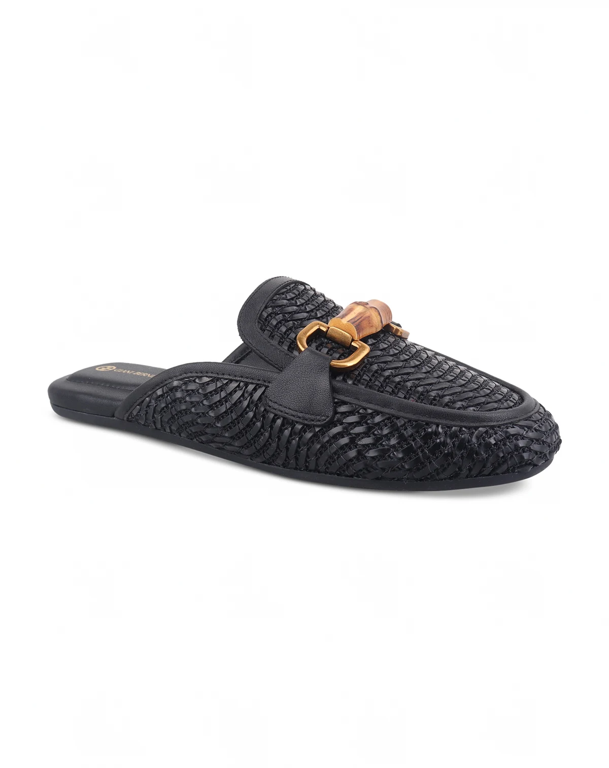 Women's Kayda Raffia Woven Slip On Mules, Created for Macy's