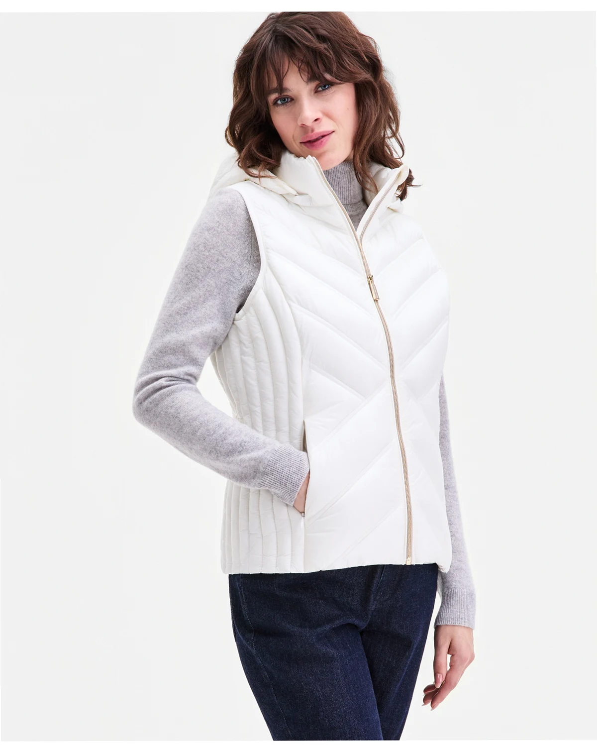 Women's Hooded Puffer Vest