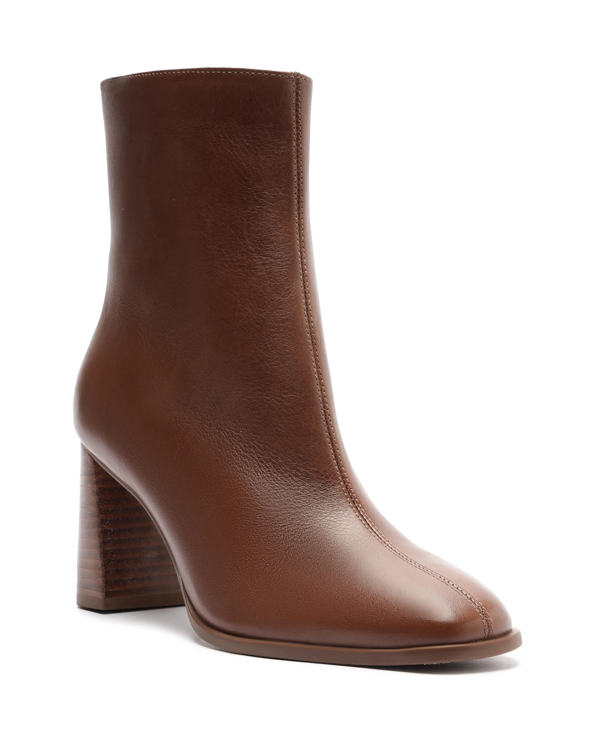 Women's Regina Wood Block Heel Booties
